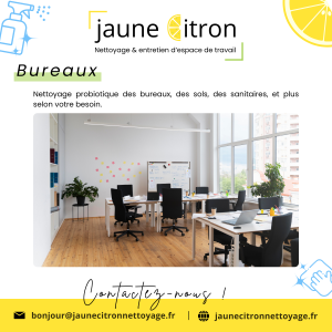 nettoyage probiotique bureaux sols sanitaires